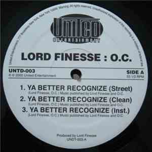 Lord Finesse & O.C. / Royal Flush & Big L - Ya Better Recognize / Thorough Fam