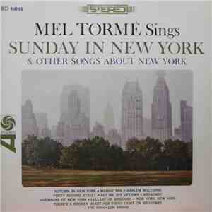 Mel Tormé - Sings Sunday In New York And Other Songs About New York