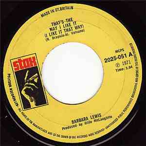 Barbara Lewis - That's The Way I Like It (I Like It That Way)