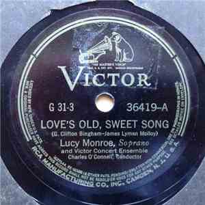 Lucy Monroe - Love's Old, Sweet Song / Old Folks At Home (Swanee River)