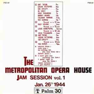 Various - The Metropolitan Opera House Jam Session Vol. 1, Jan. 26th 1944