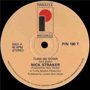 Nick Straker - Turn Me Down