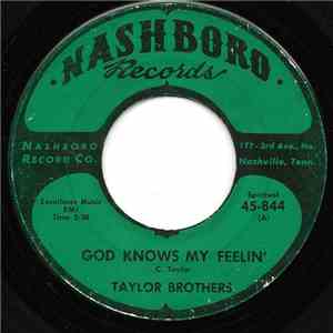 Taylor Brothers - God Knows My Feelin' / Mother's Advice