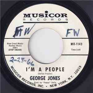 George Jones  - I'm A People / I Woke Up From Dreaming