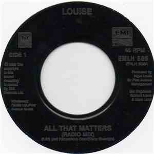 Louise - All That Matters