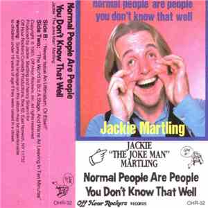 Jackie Martling - Normal People Are People You Don't Know That Well