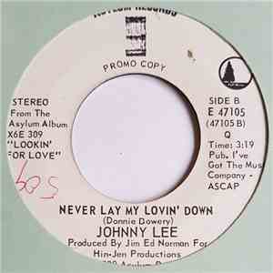 Johnny Lee  - Pickin' Up Strangers