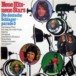 Various - Neue Hits - Neue Stars - Die Deutsche Schlegerparade 3