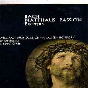 Bach, Pears - Prey - Ameling - Wunderlich - Krause - Höffgen, Stuttgart Cha ...
