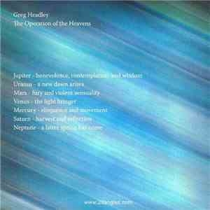 Greg Headley - The Operation of the Heavens