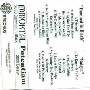 Immortal / Potentiam - Damned In Black / Balsyn