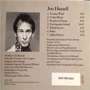 Jon Hassell - Earthquake Island