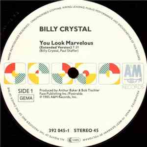 Billy Crystal - You Look Marvelous