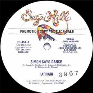 Farrari - Simon Says Dance