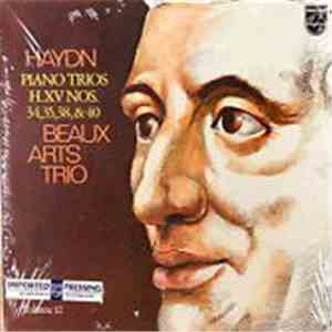Haydn - Beaux Arts Trio - Piano Trios H.XV Nos. 34, 35, 38, & 40 (Volume 12 ...