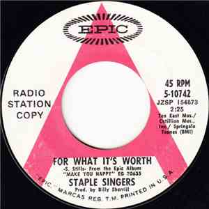 Staple Singers - For What It's Worth / Why (Am I Treated So Bad)?