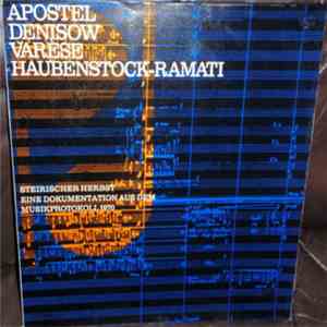 Varese | Apostel | Denisow | Haubenstock-Ramati - Musikprotokoll 1970 - Ste ...
