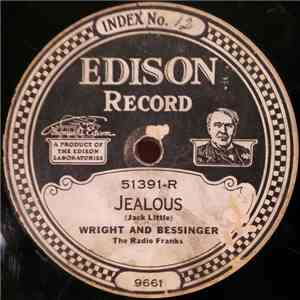Wright And Bessinger The Radio Franks  /  James Doherty - Jealous / The Pal ...
