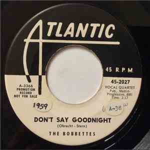 The Bobbettes - Dont Say Goodnight