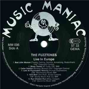 The Fuzztones - Live In Europe!