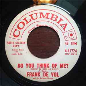 Frank De Vol And His Rainbow Strings - Do You Think Of Me? / Same Old Summe ...