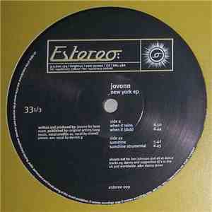 Jovonn - New York EP