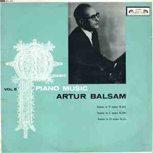 Mozart - Arthur Balsam - Mozart Piano Music Vol 5