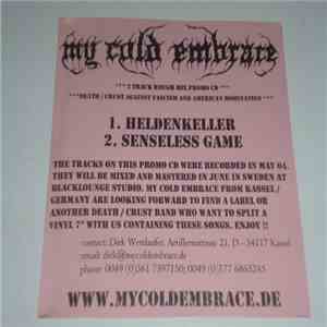 My Cold Embrace - 2 Track Rough Mix Promo CD
