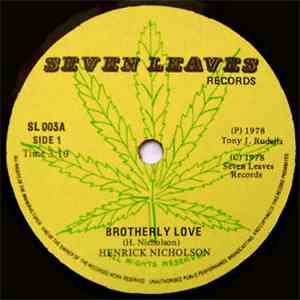 Henrick Nicholson / Prodigal Creator - Brotherly Love / West Of Knatchbull