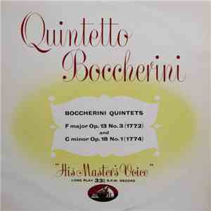 Luigi Boccherini - Boccherini Quintets F Major Op. 13 No. 3  And C Minor Op ...