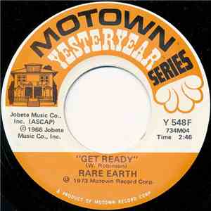 Rare Earth - Get Ready / (I Know) I'm Losing You