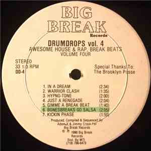 Adam X & Jimmy Crash - Drumdrops Vol. 4 (Essential Break Beats & Loops)