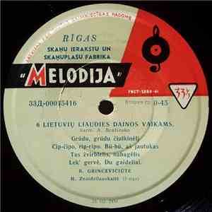 B. Grincevičiūtė - Vilnius Nubunda / 6 Lietuvių Liaudies Dainos Vaikams