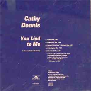 Cathy Dennis - You Lied To Me