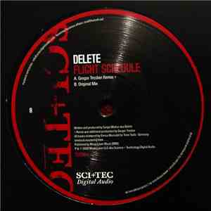 Delete - Flight Schedule