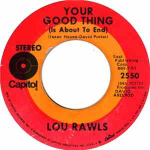 Lou Rawls - Your Good Thing (Is About To End) / Season Of The Witch