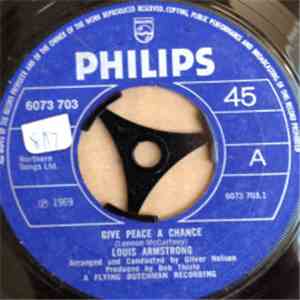 Louis Armstrong - Give Peace A Chance / What A Wonderful World