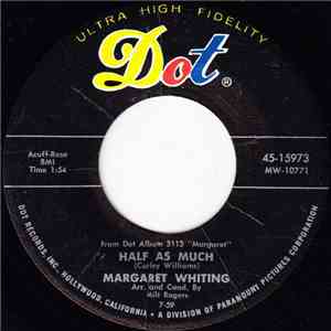 Margaret Whiting - Half As Much / My Ideal