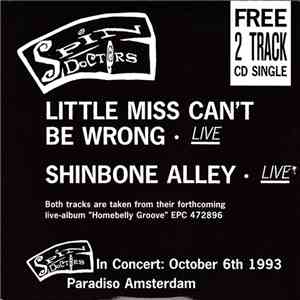 Spin Doctors - Little Miss Can't Be Wrong (Live)