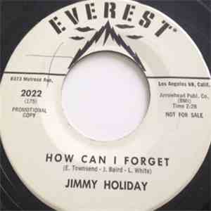 Jimmy Holiday - How Can I Forget / Janet