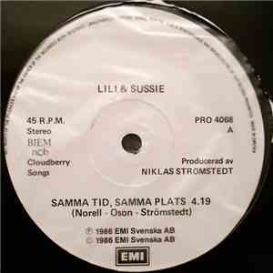Lili & Sussie - Samma Tid Samma Plats
