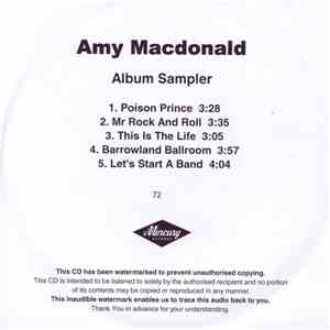 Amy Macdonald - Album Sampler