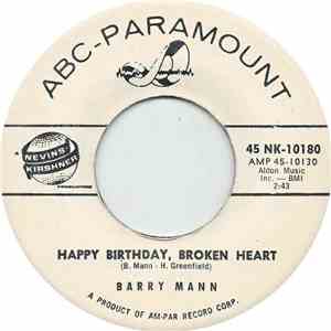 Barry Mann - Happy Birthday, Broken Heart
