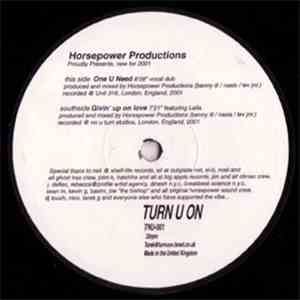 Horsepower Productions - One You Need