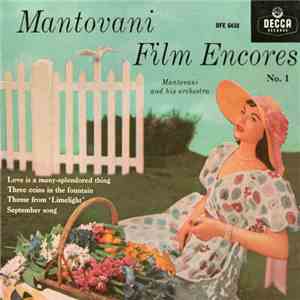 Mantovani And His Orchestra - Film Encores No.1