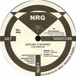 NRG  - Let's Put It In Effect