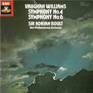 Vaughan Williams, Sir Adrian Boult, New Philharmonia Orchestra - Symphony N ...