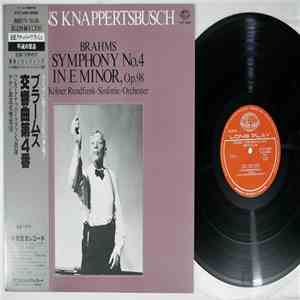 Hans Knappertsbusch Conducts Brahms, Weber, Kölner Rundfunk-Sinfonie-Orches ...