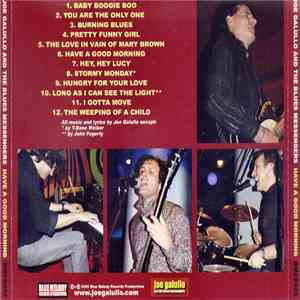 Joe Galullo And The Blues Messengers - Have A Good Morning