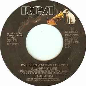 Paul Anka - I've Been Waiting For You All Of My Life